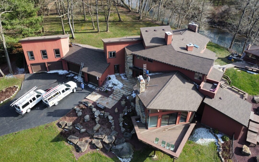Residential Roofing Installation using GAF Timberline HDZ in Canonsburg, PA