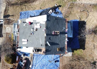 Residential Roofing Installation project by Big Fish in Pittsburgh, Pennsylvania 15227