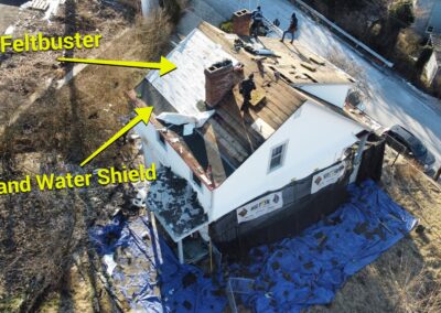 Residential Roofing Installation project by Big Fish in Pittsburgh, Pennsylvania 15227