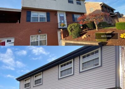 Siding Installation, Residential Roofing Installation project by Big Fish in Clairton, Pennsylvania 15025