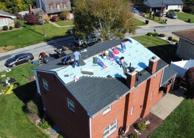 Siding Installation, Residential Roofing Installation project by Big Fish in Clairton, Pennsylvania 15025