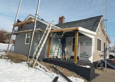 Siding Installation, Residential Roofing Installation project by Big Fish in Elrama, Pa 15038