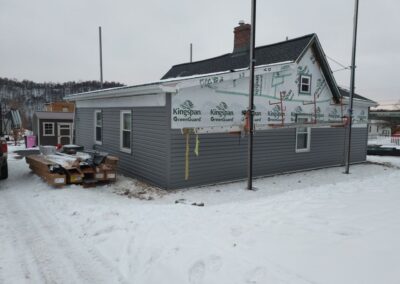 Siding Installation, Residential Roofing Installation project by Big Fish in Elrama, Pa 15038