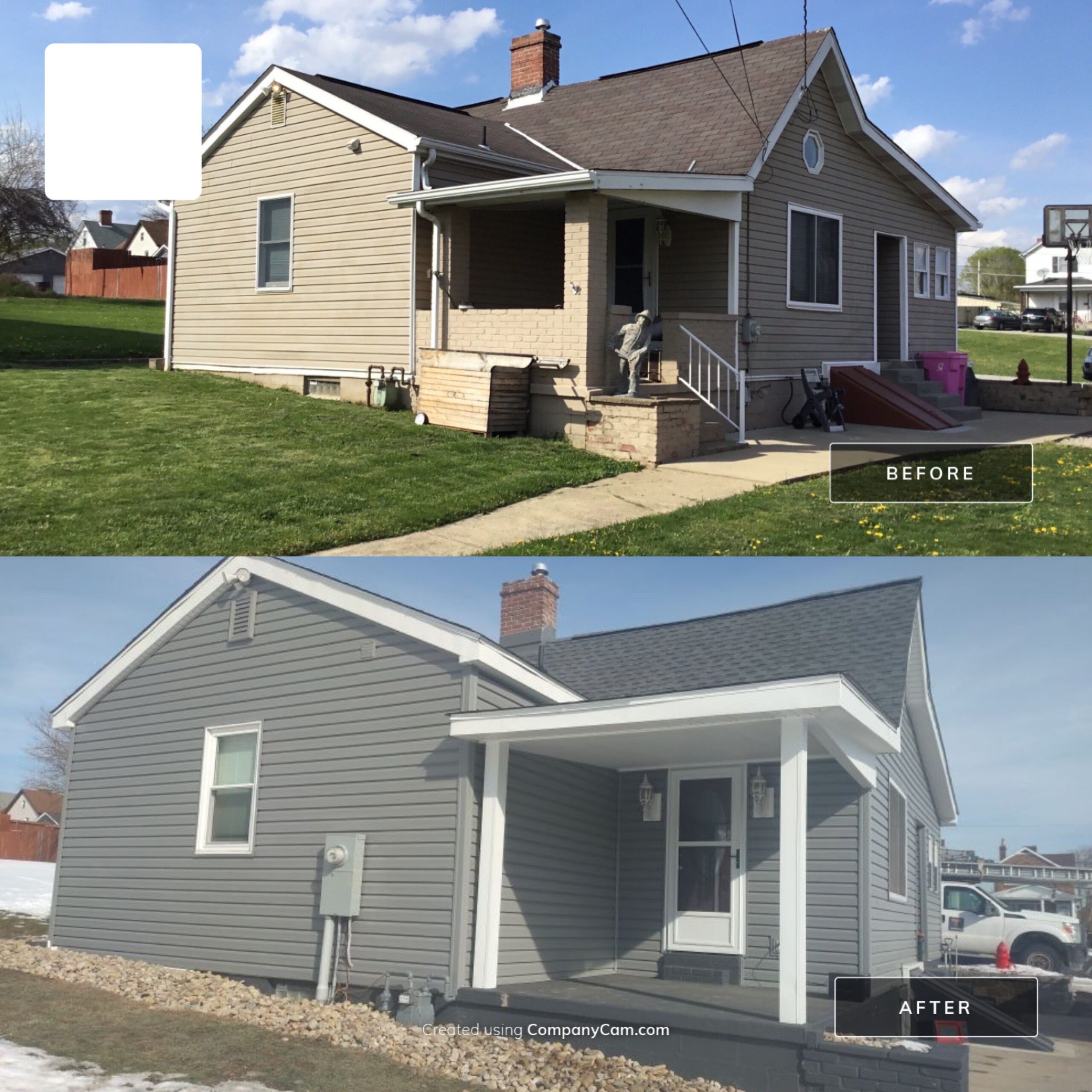 Siding Installation, Residential Roofing Installation project by Big Fish in Elrama, Pa 15038