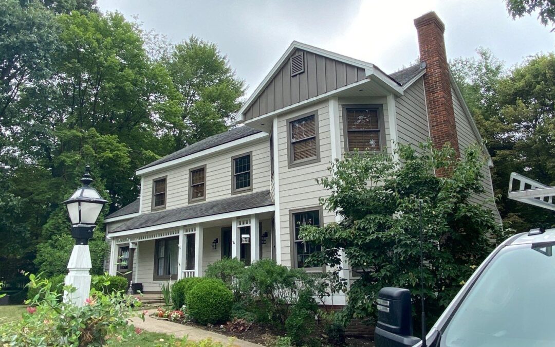 Siding Installation using James Hardie Board & Batton in Wexford PA